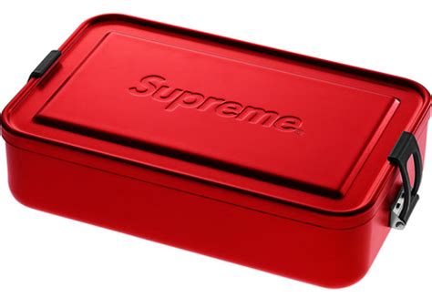 supreme large metal box|Supreme SIGG Large Metal Box Plus Red .